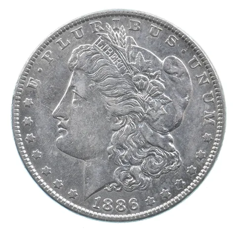 Better 1886 Morgan Silver Dollar - 90% US Coin - Nice Coin *620