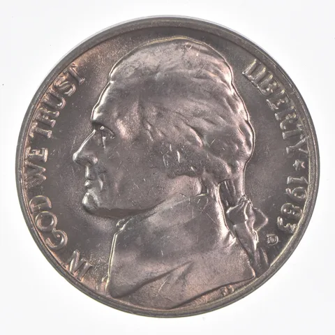 1983-D Jefferson Nickel Unc