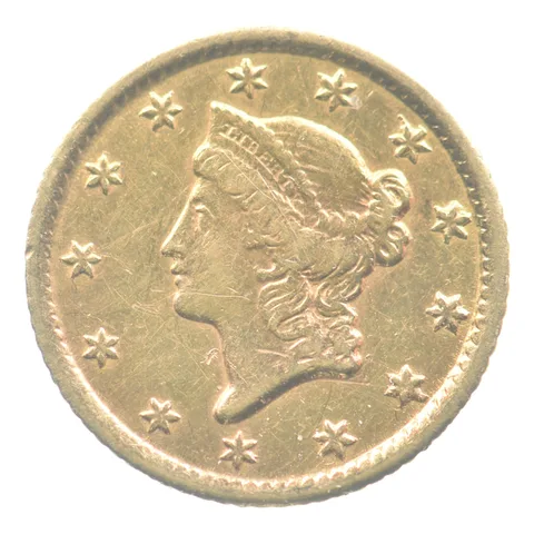 1853-O $1 Liberty Head Gold Dollar *3882