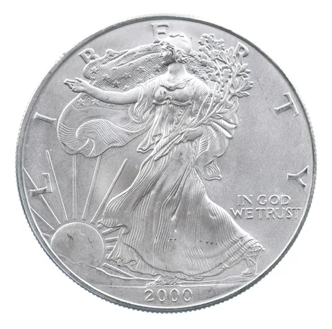 Better Date 2000 American Silver Eagle 1 Troy Oz .999 Fine Silver *730