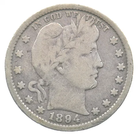 1894-S Barber Quarter *4748