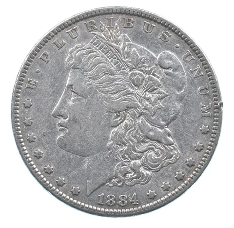 Better 1884 Morgan Silver Dollar - 90% US Coin - Nice Coin *364