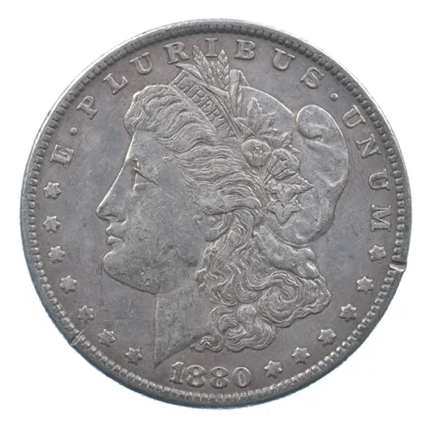 Early - 1880-S Morgan Silver Dollar - 90% US Coin *946