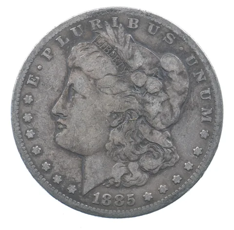 Early - 1885-S Morgan Silver Dollar - 90% US Coin *939