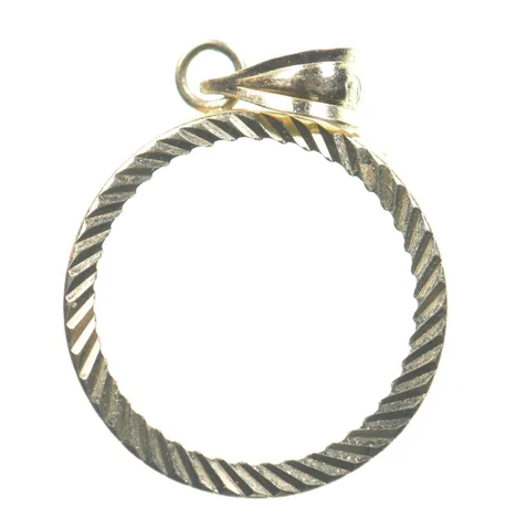 14kt 0.8g Gold Bezel For 1/10 Oz Krugerrand *6165