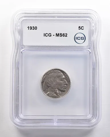 1930 Indian Head Buffalo Nickel MS62 ICG *4423