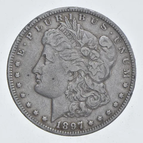 Early - 1897-O Morgan Silver Dollar - 90% US Coin *881