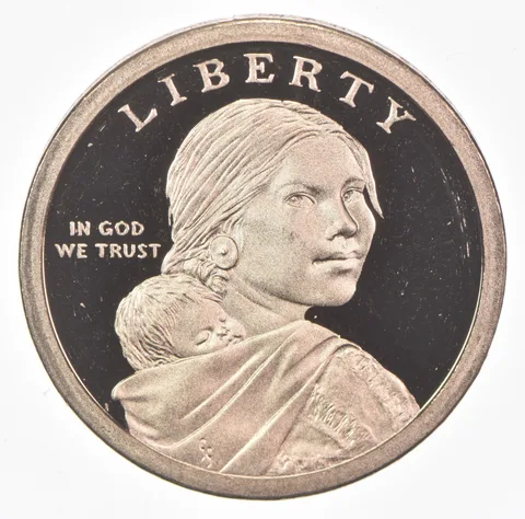 2015-S Sacagawea $1 Proof Mohawk Ironworkers Gold Dollar
