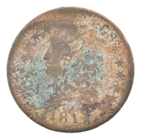 1811 Classic Head Half Cent *6826