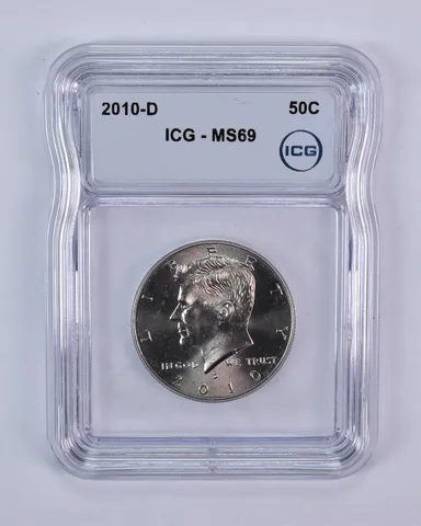 2010-D Kennedy Half Dollar MS69 ICG
