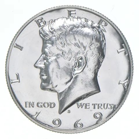1969-S Kennedy Half Dollar Proof 40% Silver