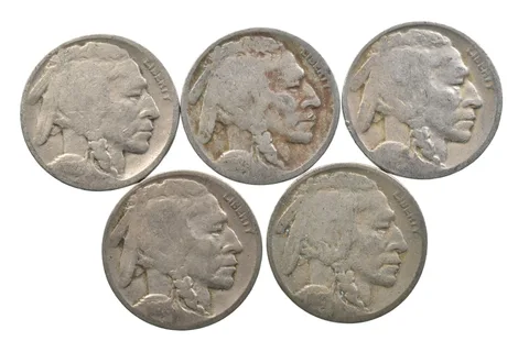 BETTER Lot 1928-D 1928-D Worn Date 1928-D 1927-S Buffalo Nickel Collection *127