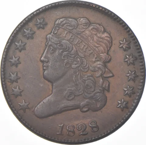 1828 Classic Head Half Cent - 12ST *0191