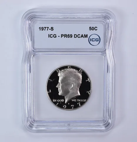 1977-S Kennedy Half Dollar PR69 DCAM ICG