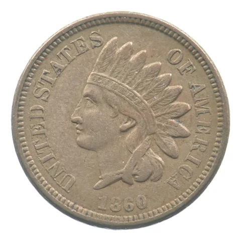 1860 Indian Head Cent Pointed Bust *6994