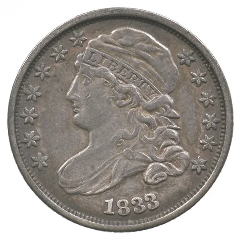 1833 Capped Bust Dime *5949