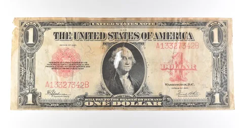 1923 $1 Legal Tender Red Seal Large Note Fr#40 *4620