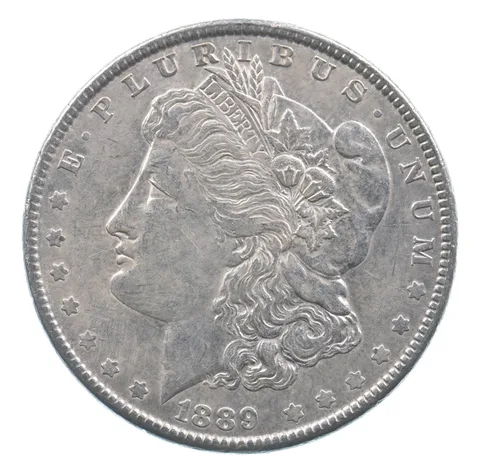 Better 1889 Morgan Silver Dollar - 90% US Coin - Nice Coin *521