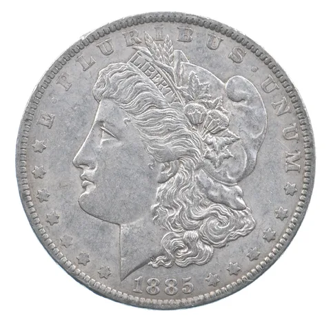 Better 1885-O Morgan Silver Dollar - 90% US Coin - Nice Coin *342