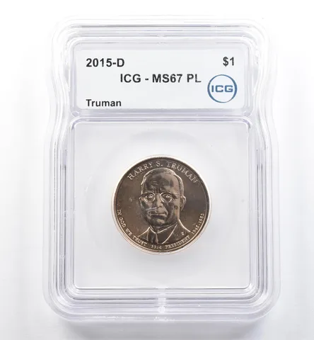 2015-D Presidential $1 Harry Truman MS67 PL ICG *6035