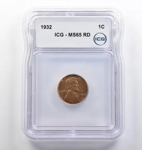 1932 Lincoln Wheat Cent MS65 RD ICG *4115