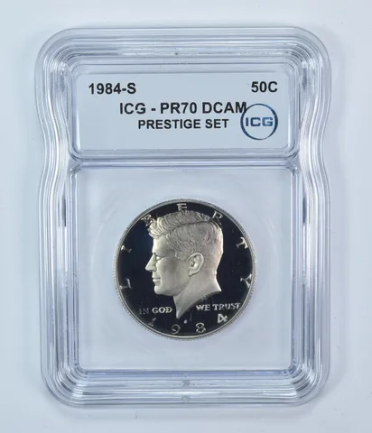 1984-S Kennedy Half Dollar Prestige Set PR70 DCAM ICG