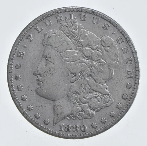 Early - 1880-O Morgan Silver Dollar - 90% US Coin *935