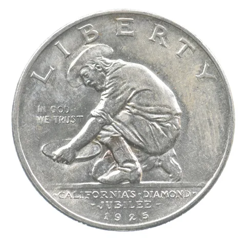 1925 California Commemorative Half Dollar *7578