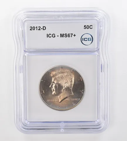 2012-D Kennedy Half Dollar MS67+ ICG Beautiful Tone *0883