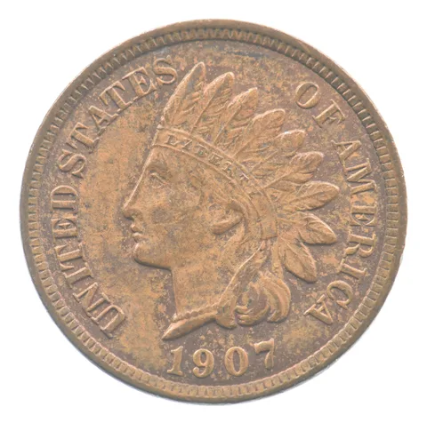 1907 Indian Head Cent *9360