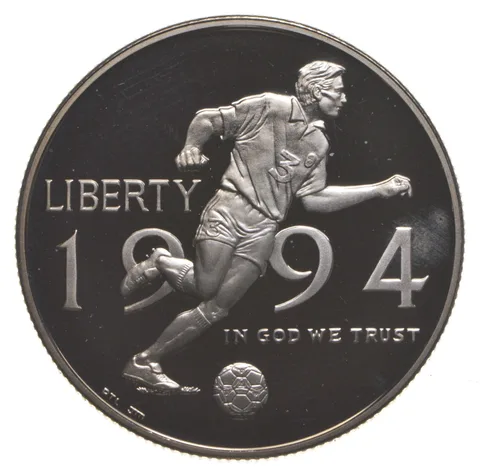 1994-P Proof World Cup Soccer Commemorative Half Dollar