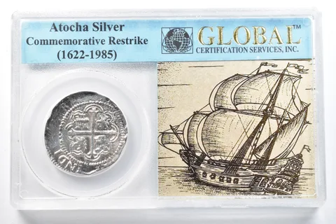 (1622-1985) Atocha Silver Commemorative Restrike a0827