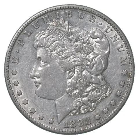 1883-S Morgan Silver Dollar a8530