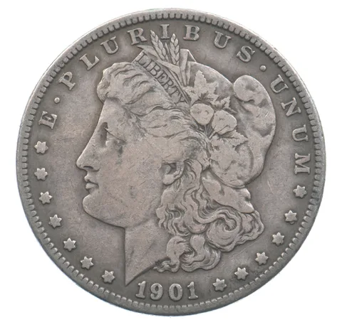 Early - 1901-O Morgan Silver Dollar - 90% US Coin *011