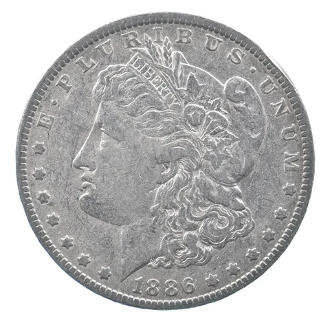 Early - 1886-O Morgan Silver Dollar - 90% US Coin *920