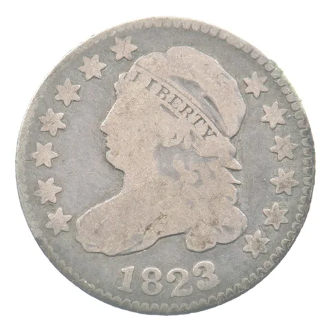 1823 Capped Bust Dime *5639