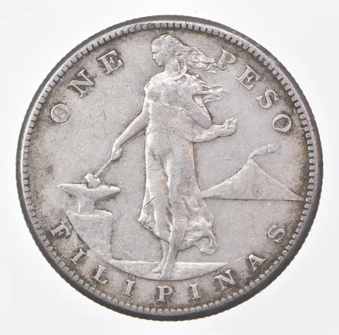 1907-S Philippines 1 Peso *0564