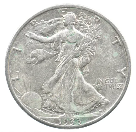 1933-S Walking Liberty Half Dollar *7542