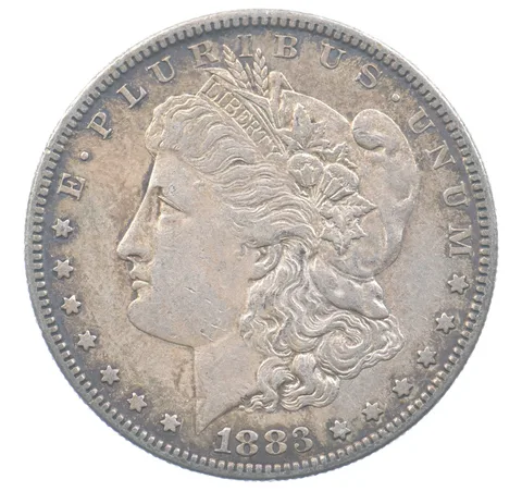 1883-S Morgan Silver Dollar Beautiful Tone *2362