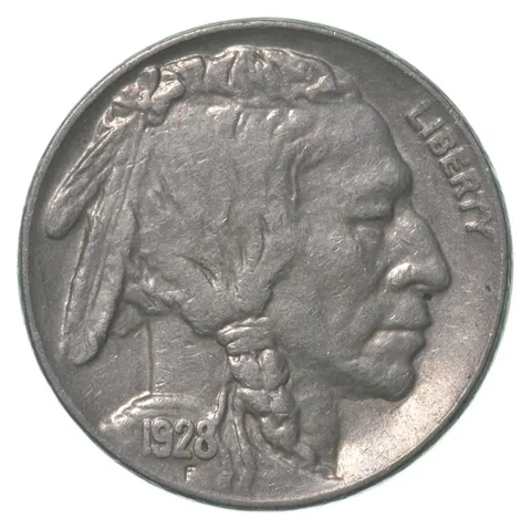 1928-S Indian Head Buffalo Nickel *8442