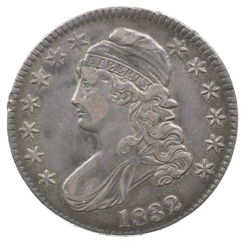 1832 Capped Bust Lettered Edge Half Dollar *7103
