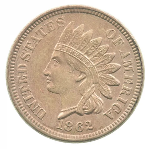 1862 Indian Head Cent *6010