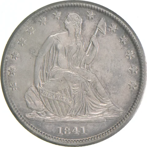 1841-O Seated Liberty Half Dollar *7515