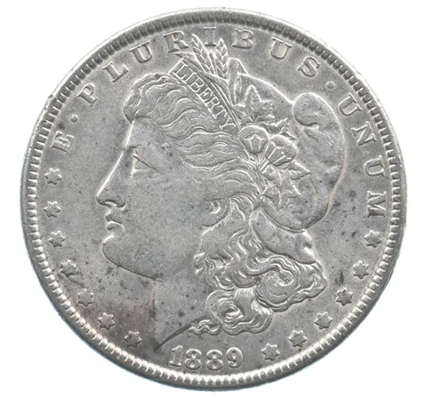 Early - 1889 Morgan Silver Dollar - 90% US Coin *002