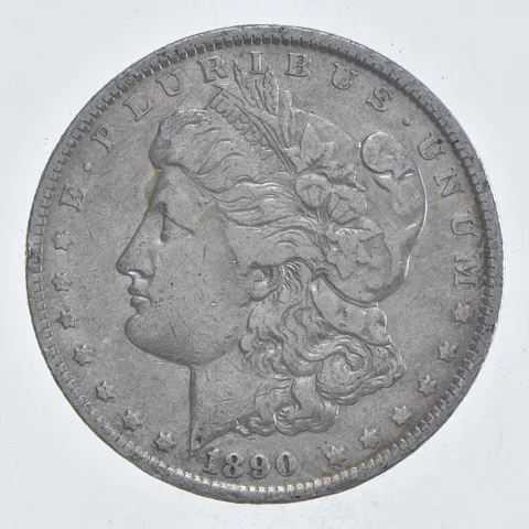 Early - 1890-O Morgan Silver Dollar - 90% US Coin *012