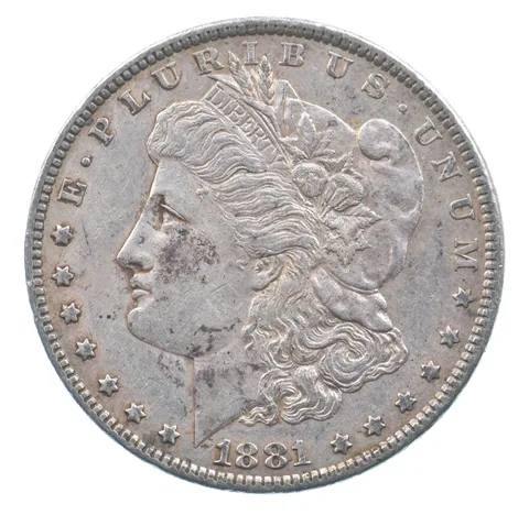 Better 1881 Morgan Silver Dollar - 90% US Coin - Nice Coin *377