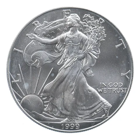 Better Date 1999 American Silver Eagle 1 Troy Oz .999 Fine Silver *686