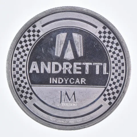 2025 Andretti INDYCAR Kyle Kirkwood .999 Fine Silver 1 Oz Round *553