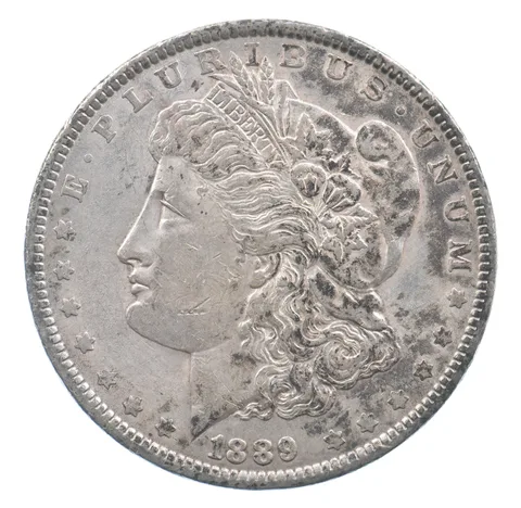 Better 1889 Morgan Silver Dollar - 90% US Coin - Nice Coin *429