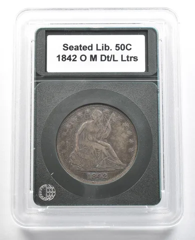 1842-O Seated Liberty Half Dollar Medium Date Large Letters *4726